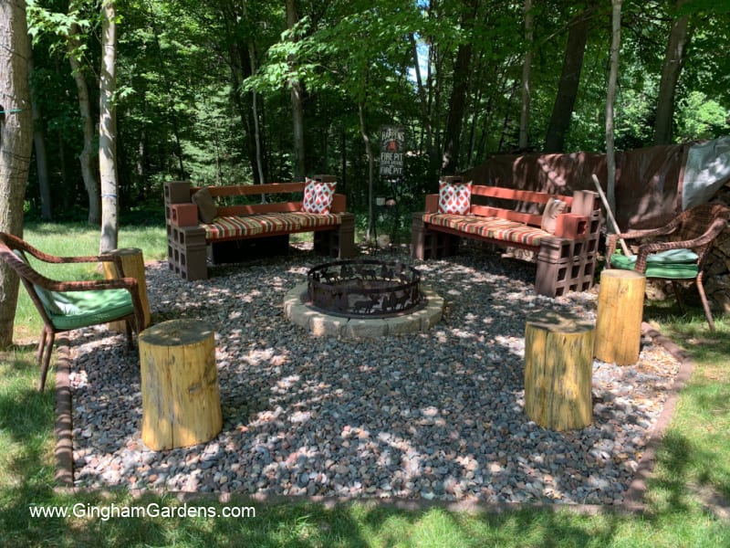 Image of a firepit area
