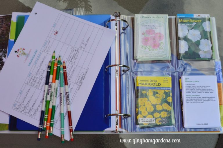 DIY Garden Journal and Planner - Gingham Gardens