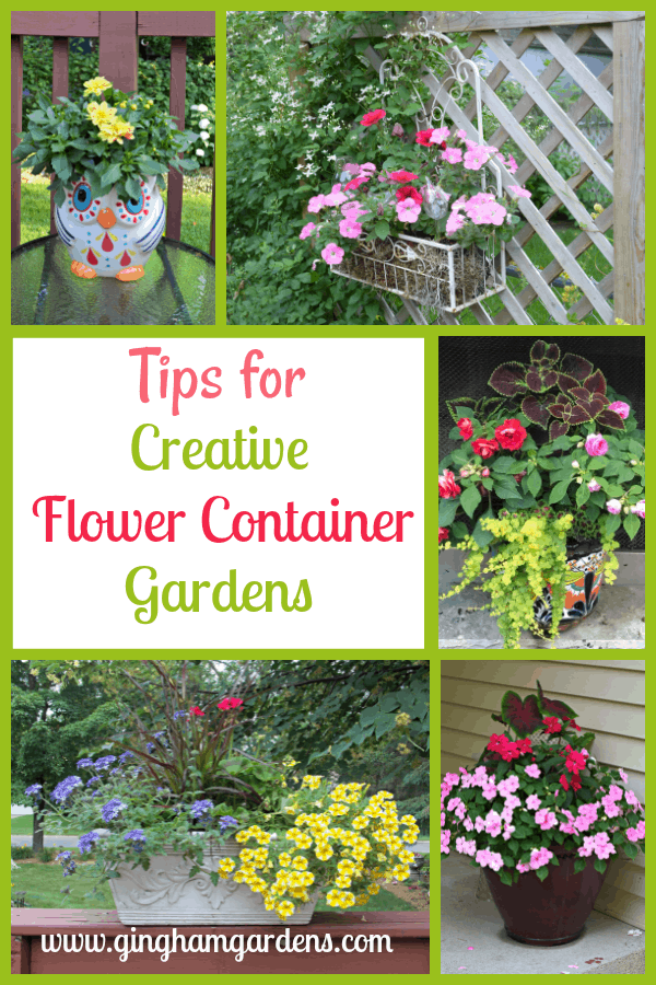 Tips for Creative Flower Container Gardens