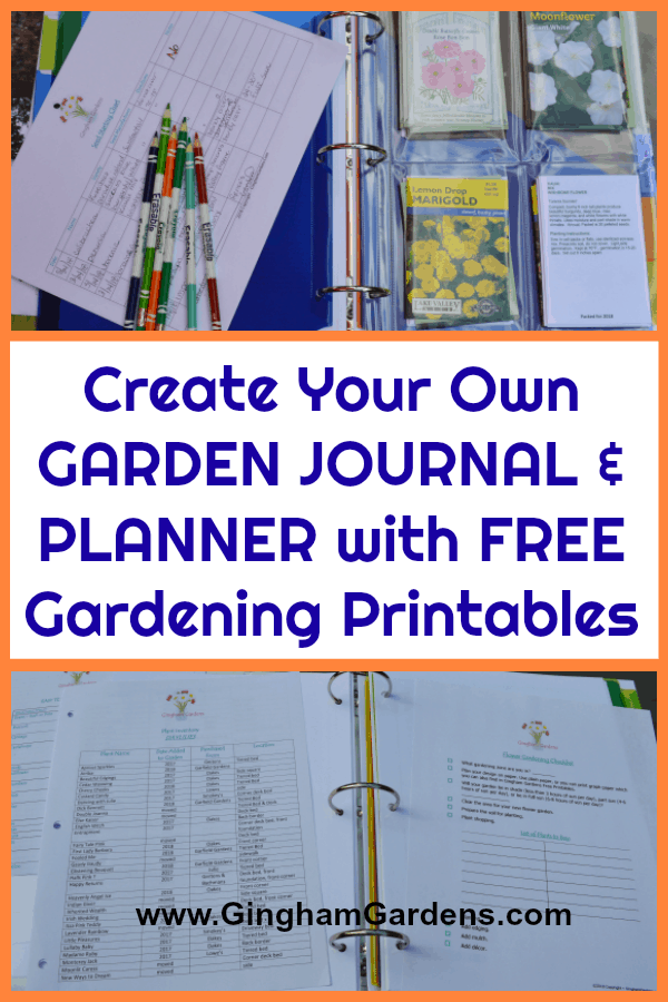 Garden Journaling and Planning: Free Journal Page Printables