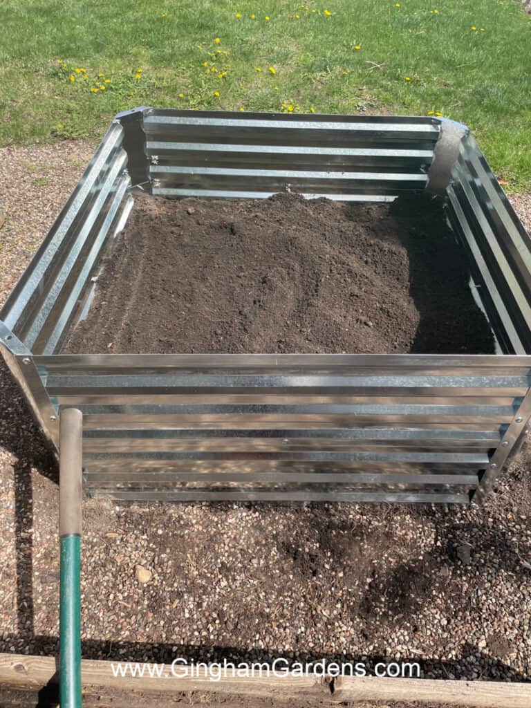 How to Fill Raised Garden Beds (The Right Way) - Gingham Gardens